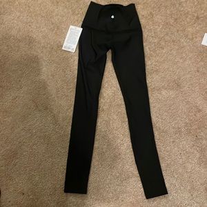 New with tags Black Lululemon leggings. Size 4